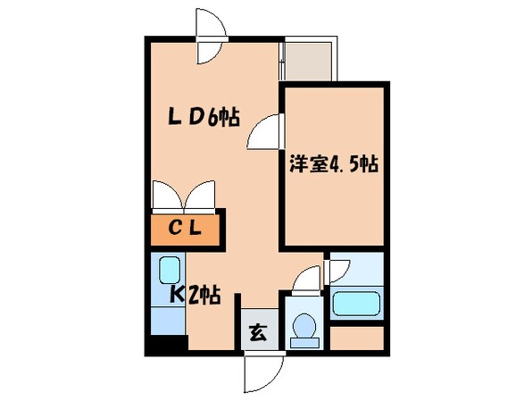 Ｍｕｓｉｃａ　ｓｅ　Ｐｉａｃｅの物件間取画像